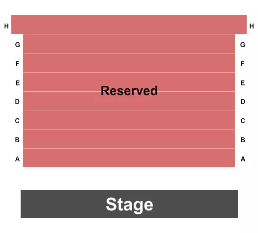 seating chart for Wallis Annenberg Center for the Performing Arts - Lovelace Theater - Endstage - eventticketscenter.com
