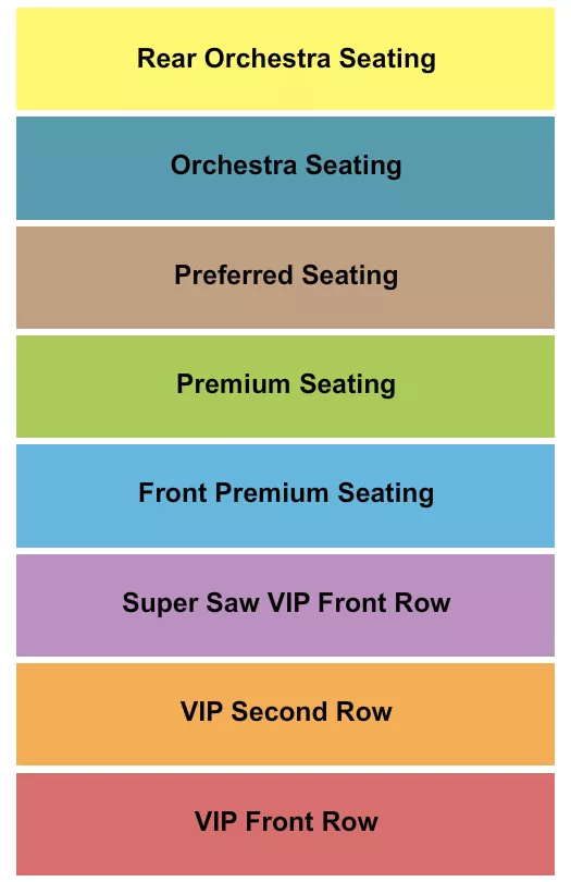 seating chart for Walnut Street Independence Studio 3 - Theatre - eventticketscenter.com