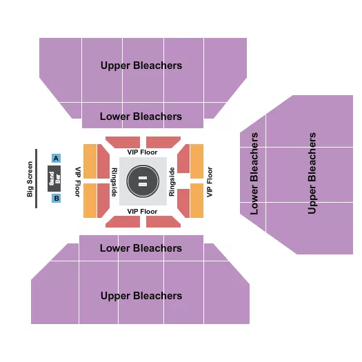 seating chart for Walter Pyramid - Sumo - eventticketscenter.com