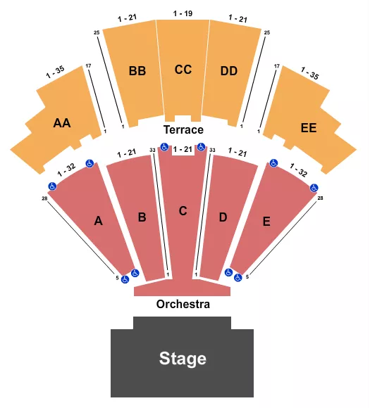 seating chart for Wamu Theater At Lumen Field Event Center - Endstage 2 - eventticketscenter.com