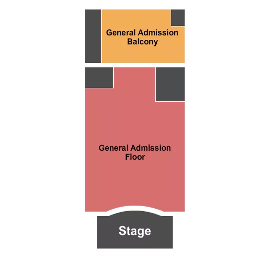 seating chart for Warsaw - GAFloor/GABalcony - eventticketscenter.com