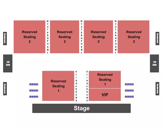 seating chart for Washington County Fair Park - WI - Endstage 3 - eventticketscenter.com
