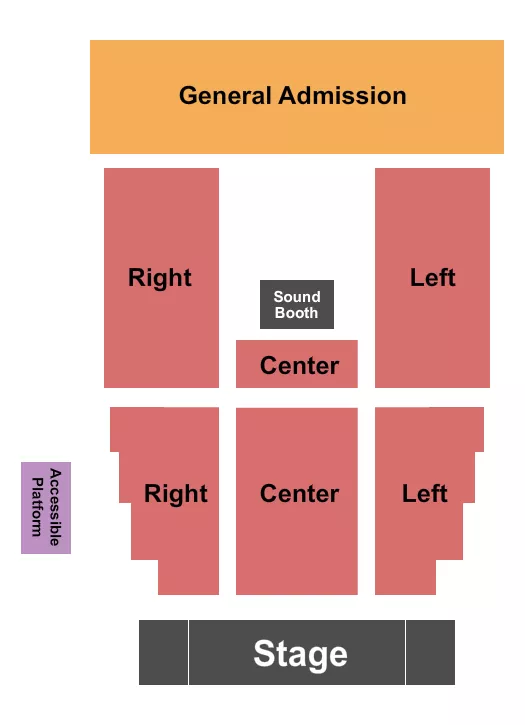 seating chart for Watertown Fairgrounds Arena - Endstage 4 - eventticketscenter.com