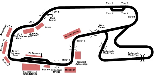 seating chart for Watkins Glen International Speedway - Racing - eventticketscenter.com