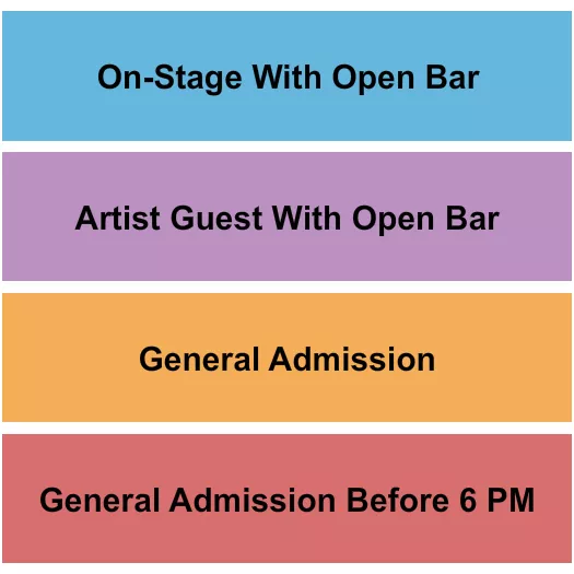 seating chart for Watson Island Park - GA/Artist/Stage - eventticketscenter.com