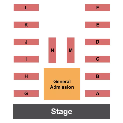 seating chart for Wave - KS - GA/Tables - eventticketscenter.com