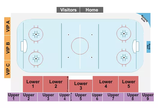 seating chart for Weber County Sports Complex - Hockey - eventticketscenter.com