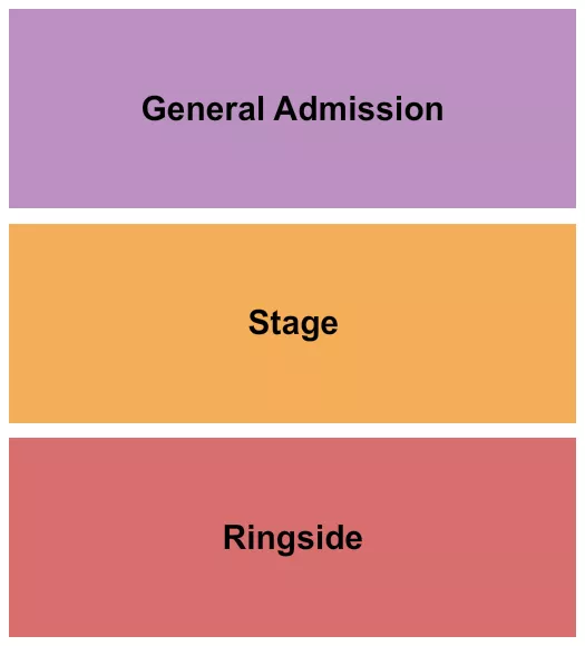 seating chart for Webster Theater - Wrestling - eventticketscenter.com