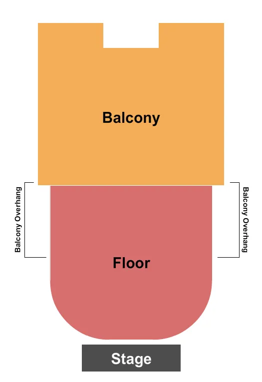 seating chart for Wellmont Theatre - GA Floor/GA Balcony - eventticketscenter.com