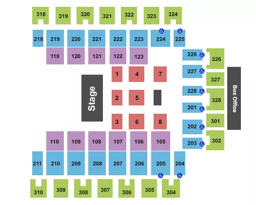 Tom Benson Hall of Fame Stadium Seating and Parking Map, Ticket Booking and  Prices