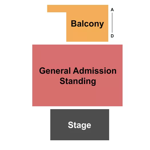 seating chart for West Art - Lancaster - GA/Balcony - eventticketscenter.com