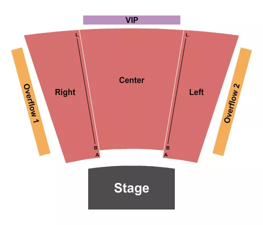seating chart for Westwego Performing Arts Theatre At Jefferson PAC - Endstage 2 - eventticketscenter.com