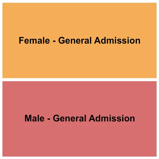 seating chart for Wet Republic Ultra Pool - Male/Female GA - eventticketscenter.com