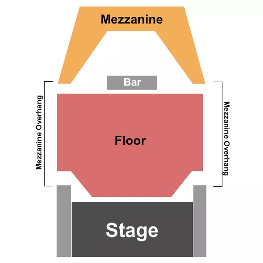 seating chart for White Oak Music Hall - Downstairs - Floor/Mezz - eventticketscenter.com