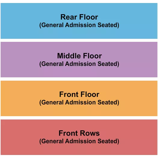 seating chart for Wicket Hall At The Strathcona Hotel - GA - Tiers - eventticketscenter.com