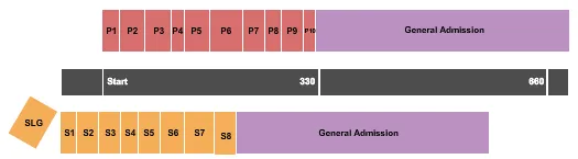 seating chart for Firebird Motorsports Park - Racetrack - eventticketscenter.com