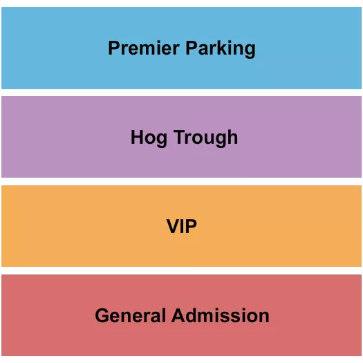 seating chart for Wiley Park Productions - GA/VIP/Hog Trough - eventticketscenter.com