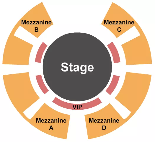 seating chart for William C. Chamberlin Equestrian Center - Cirque MaCeo - eventticketscenter.com