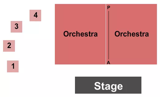seating chart for Wilson Creek Winery - Endstage w/ Cabanas - eventticketscenter.com