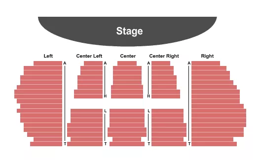 seating chart for Windermere High School Auditorium - End Stage - eventticketscenter.com