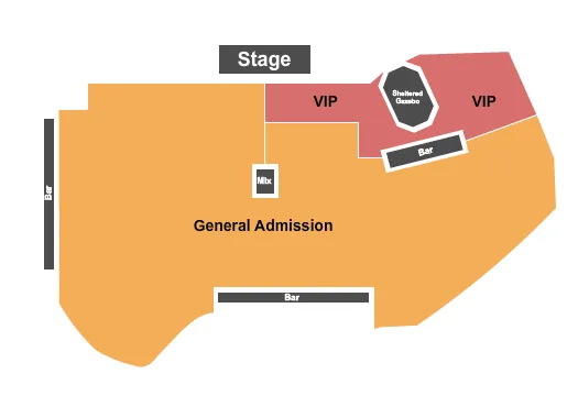 seating chart for Woodbine Park - Endstage GA & VIP - eventticketscenter.com