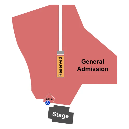 seating chart for Woodland Park Zoo - End Stage - eventticketscenter.com