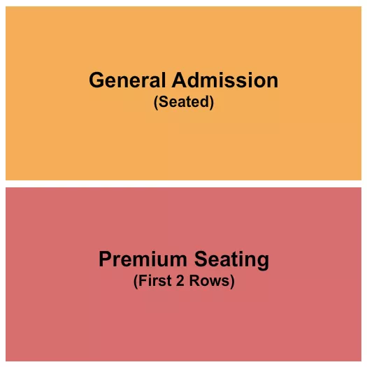 GA/Premium Seating Map