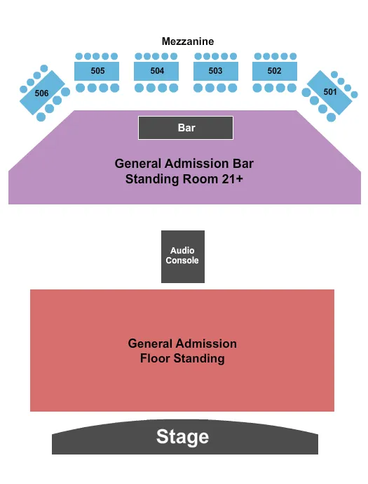 seating chart for World Cafe Live - Whitney - eventticketscenter.com