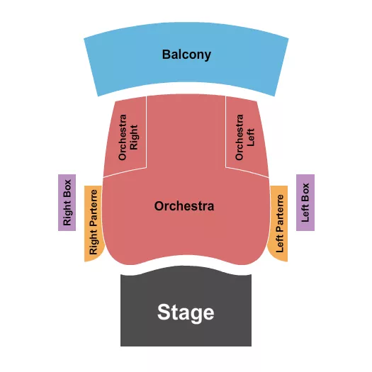 seating chart for World Stage at The Museum Of The Bible - End Stage - eventticketscenter.com