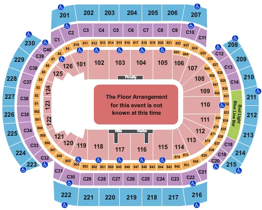 xcel energy center hockey seating chart