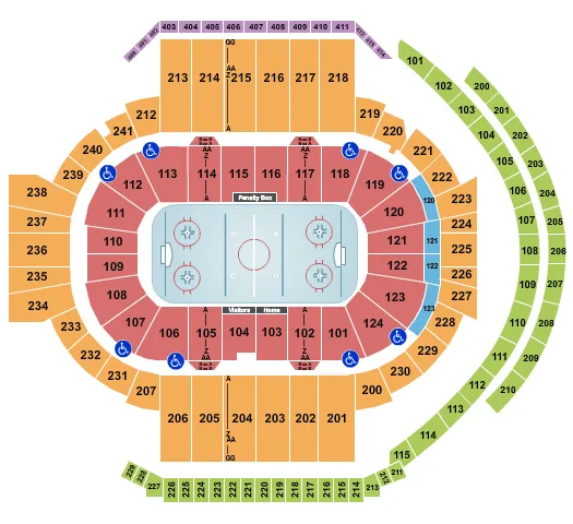 XL Center Tickets & Seating Chart - Event Tickets Center