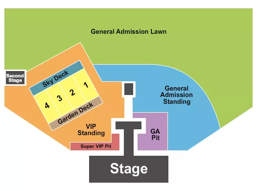 seating chart for XRoads41 Festival Grounds - XRoads41 - eventticketscenter.com