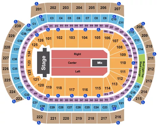 seating chart for Xcel Energy Center - TSO 1 - eventticketscenter.com