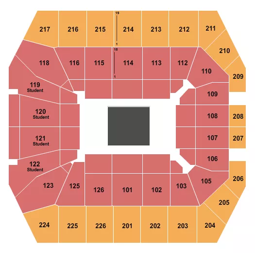 Xfinity Center College Park Tickets Seating Charts Etc