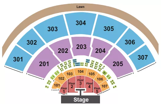 seating chart for Xfinity Center - MA - Endstage with Catwalk - eventticketscenter.com