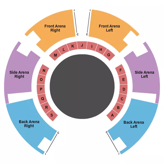 seating chart for Yuba Marketplace - Martinelli Bros Circus - eventticketscenter.com
