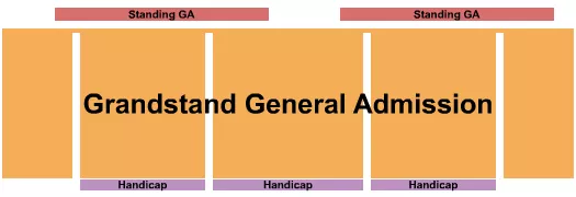 seating chart for Yuma County Fairgrounds - CO - Grandstand GA/Standing GA - eventticketscenter.com