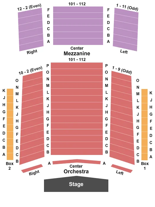 seating chart for Zilkha Hall - Hobby Center - End Stage - eventticketscenter.com