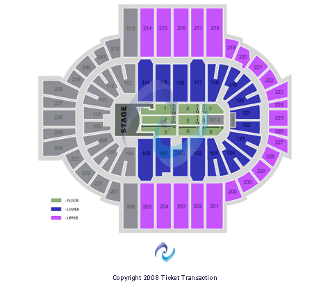 XL Center Coldplay Seating Chart